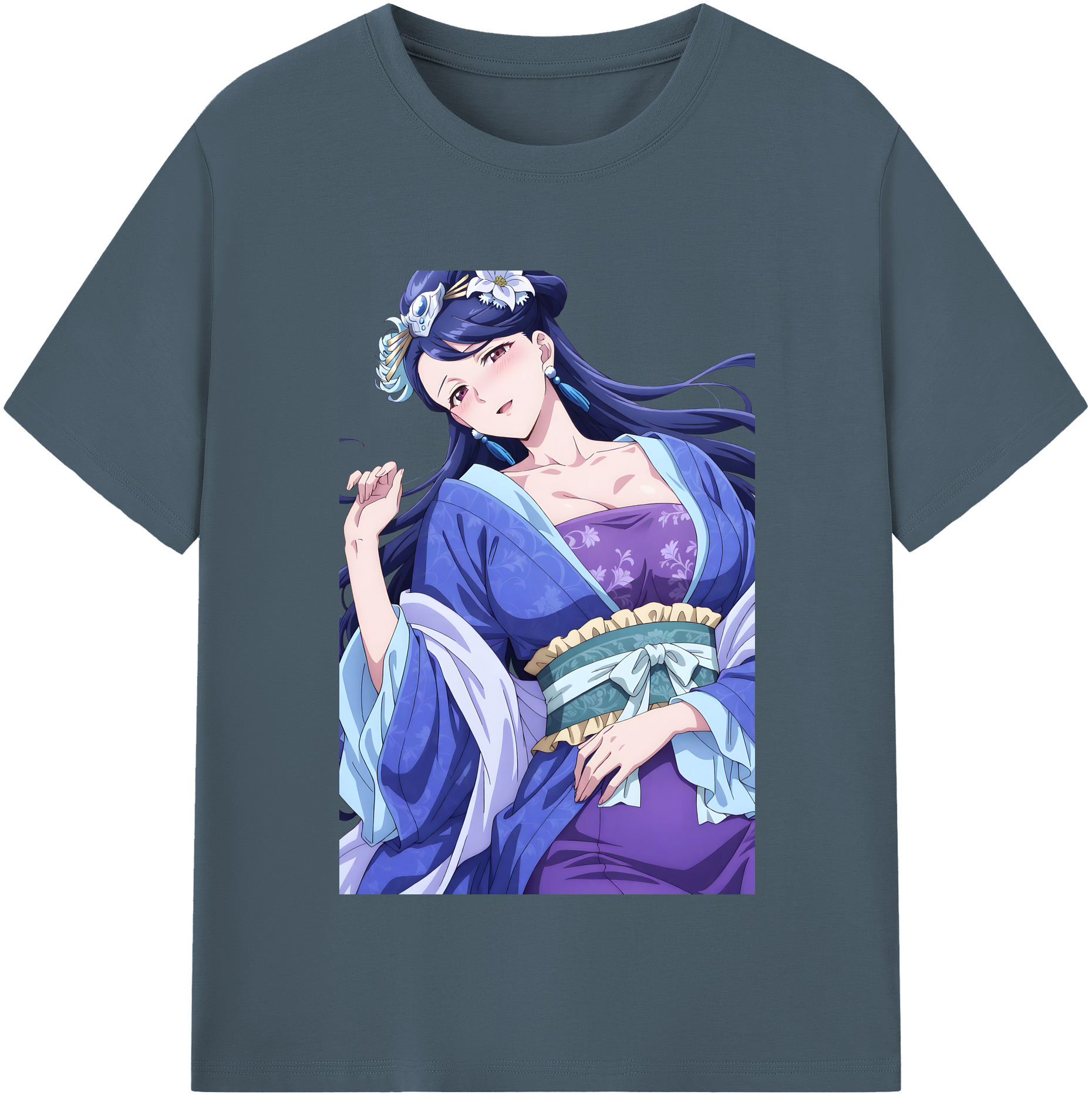 （画像用） 薬屋のひとりごと The Apothecary Diaries 綿100％半袖Tシャツ（フロントプリント）